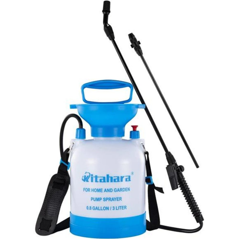 0.8 Gallon Garden Pump Pressure Sprayer with Pressure Relief Valve